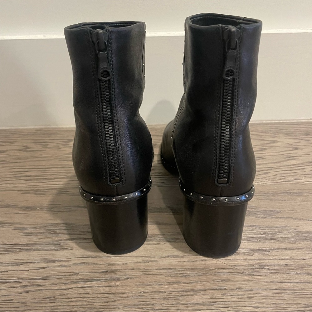 Rag & Bone Black Studded Willow Boot - Size 39.5 (8.5) - Great Condition! - Picture 5 of 6